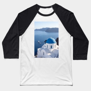 Blue domed white building. Baseball T-Shirt